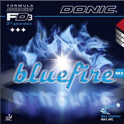 DONIC Rubber Bluefire M2 Color 2.3 mm, red, Size 2.3 mm, red