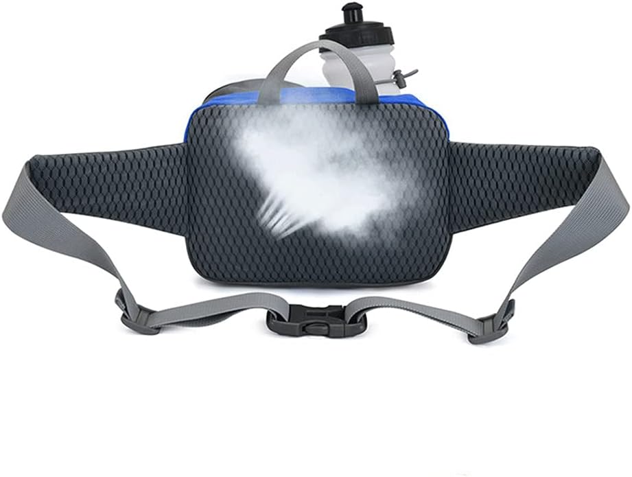 Clakllie Unisex Running Fanny Pack Water Resistant Waist Pouch Outdoor Fanny Bags Hands-Free Sports Hiking Pack Hip Bum Bag - Image 6