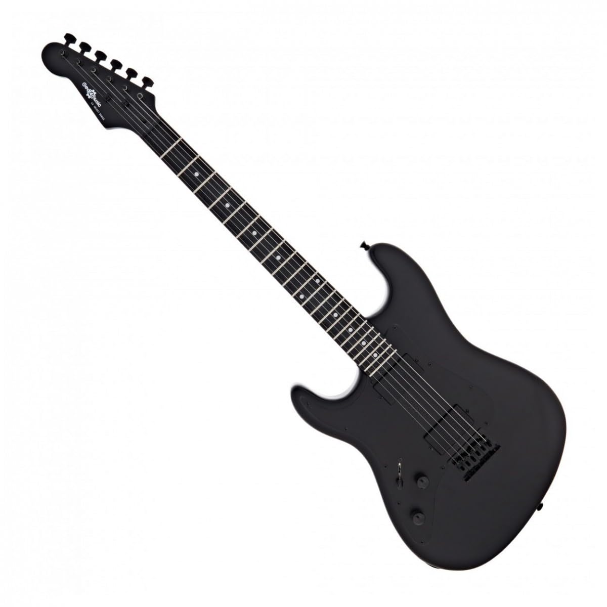 Linkshänder E-Gitarre HH LA Select von Gear4music, Blackout