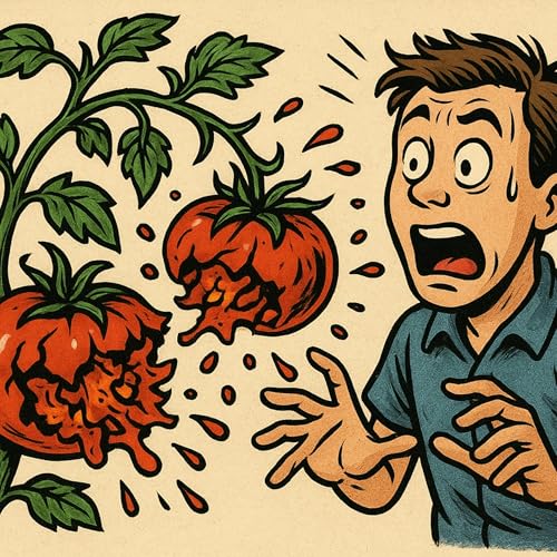 Huch jetzt ist sie geplatzt!!! Warum platzen Tomaten?