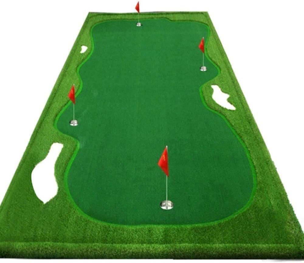 Hardware Accessories Golf Putting Green Indoor Practice Golf Mini Training Set for Men Tech Gifts Office Gifts Indoor Green Indoor and Outdoor Games (Size : Large 2x4m)