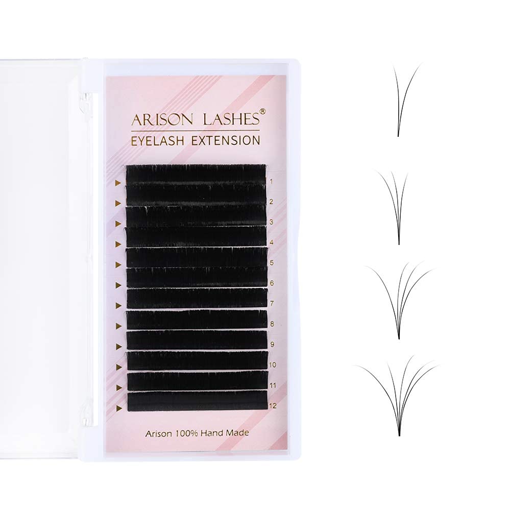 Eyelash Extension C Curl 0 07 8-15mm Mixed Tray Easy Fan Volume Lashes 2D-10D Volume Lash Extensions Self