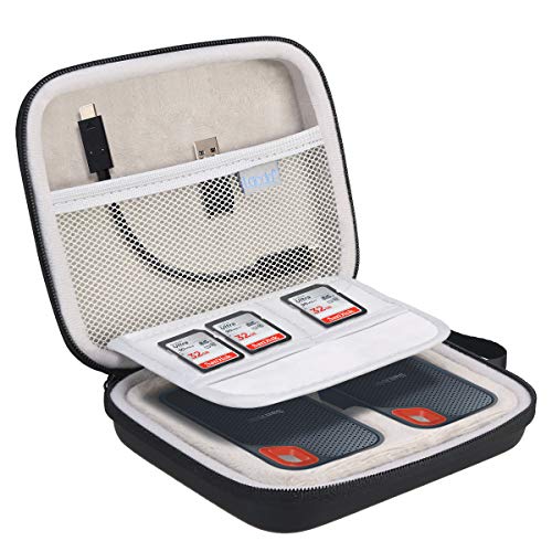 Lacdo 2-in-1 Hard Drive Carrying Case for SanDisk Extreme Portable External SSD SDSSDE60-G25