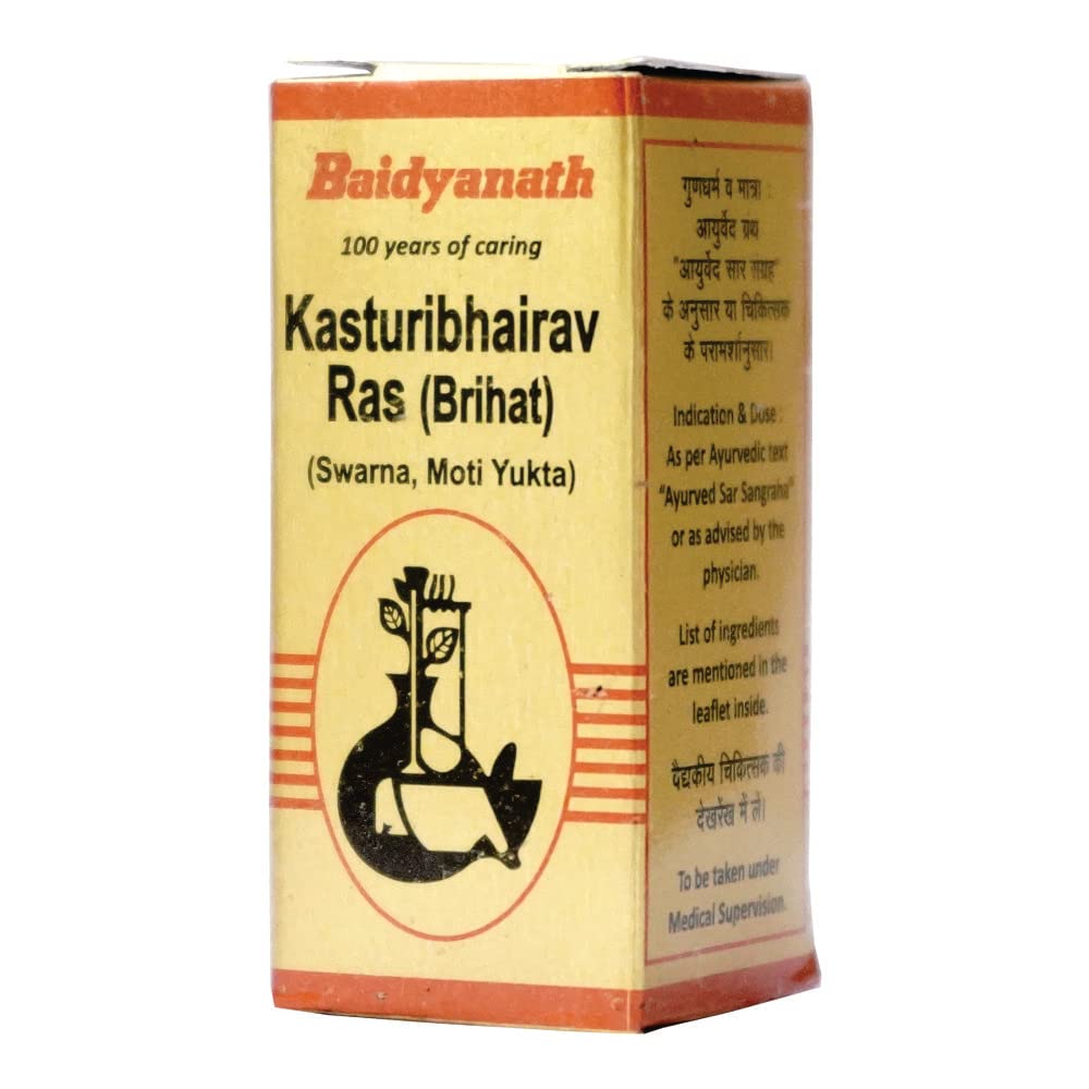 Baidyanath Kasturi Bhairav Ras (10Tablet) (B07TQJP94R) Amazon Price History, Amazon Price Tracker