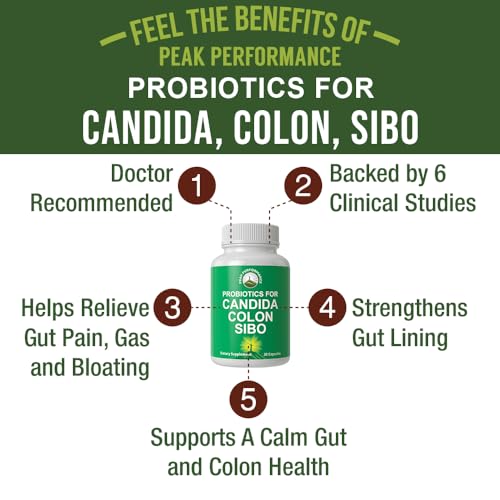 Probiotics for Candida, Colon Cleanse, IBS, and SIBO Support. Doctor Recommended Proprietary Microbiome Reset Probiotic Supplement. Gut Health and Overgrowth Treatment Capsules for Women & Men - Image 3