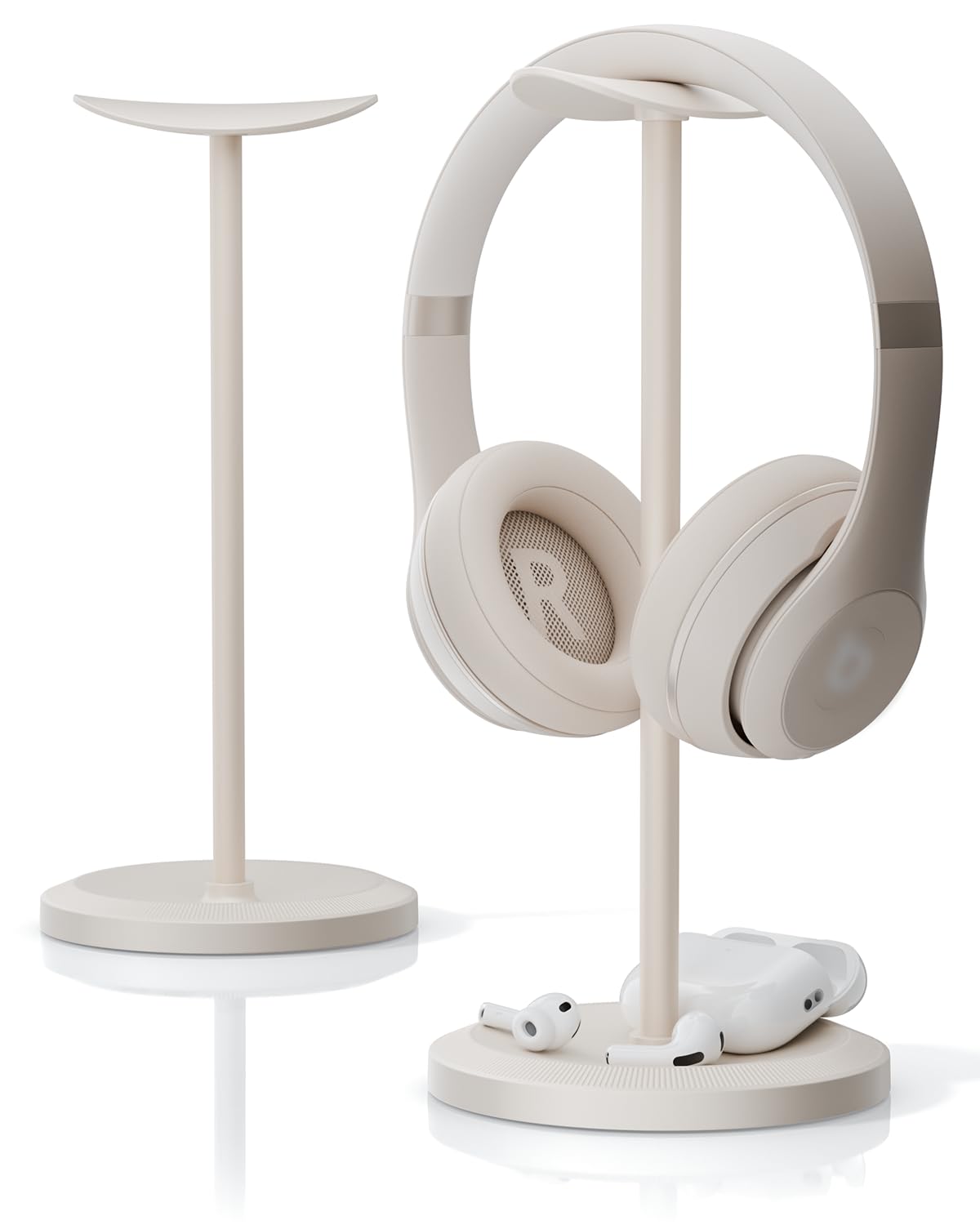 Headphone Stand, Desktop Headset Holder, Starlight | Earphone Stand, Gaming Headphone Hanger, Enlarged Headrest Heavy Base, Office Desk Accessories for All Headphones Size