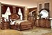 Furniture of America Bellagrand Dressers, Antique Tobacco Oak