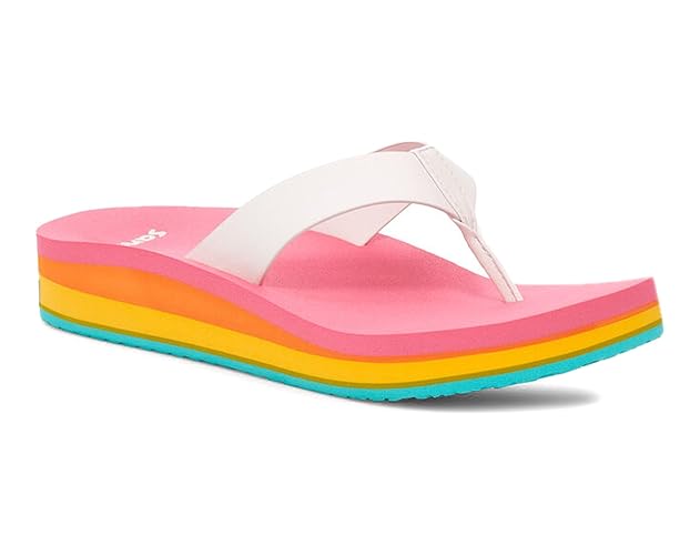 Sanuk Highland St - Women Sandals - 9 - Rainbow