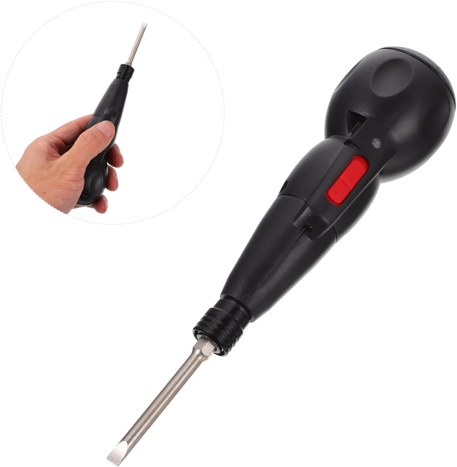 DOITOOL Electric Hand Drill Rechargeable Home Screwdriver Multi-functional Screwdriver Kit Compact Drill for Home Maintenance Led Illuminated