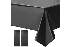 Batman Black Tablecloth for Birthday Party (2-Pack)