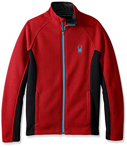 Veste à fermeture éclair sur mesure Spyder veste de sport chaude