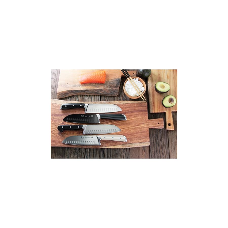 Cangshan TV2 Series 1020038 14C28N Swedish Steel Forged Chef Knife, 8-Inch