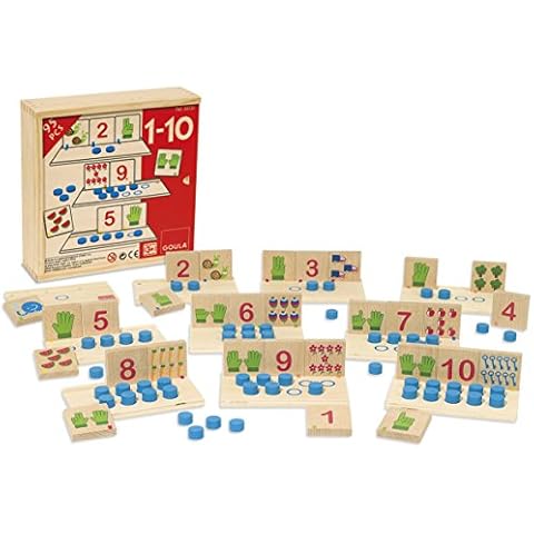 Juego educativo preescolar Goula 1-10 Cover