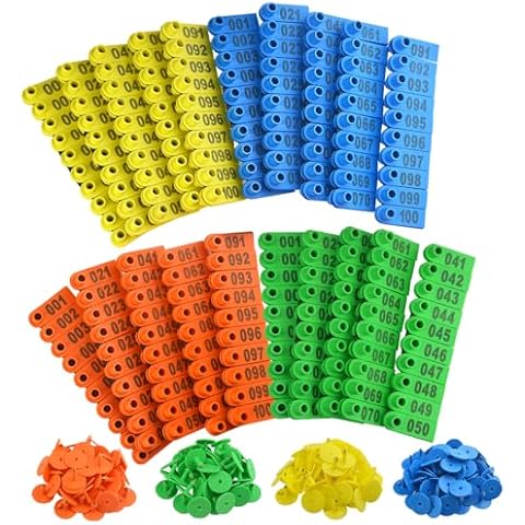 WMYCONGCONG Étiquettes d'oreille pour bétail Cover