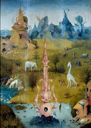 Tableau Toile Christ dans les limbes Hieronymus Boske Affiches d'Art 60x90cm