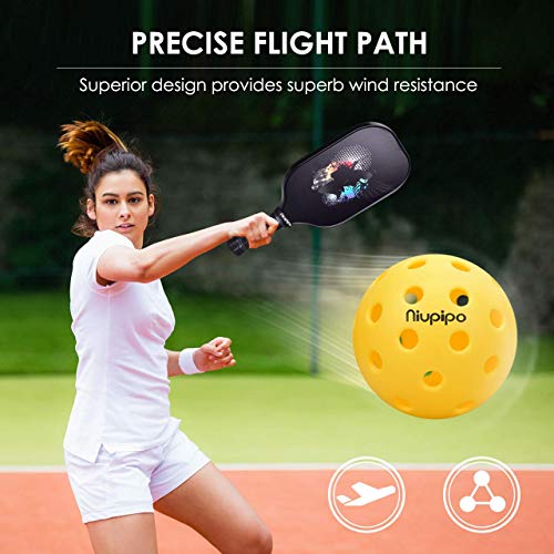 Niupipo Pickleball Paddles Set With Indoor And Outdoor Pickleball Balls thumb #8