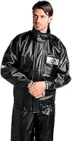 Capa De Chuva Motoqueiro Alba Europa PVC Tam EGG