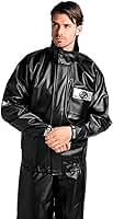 Capa De Chuva Motoqueiro Alba Europa PVC Tam EGG