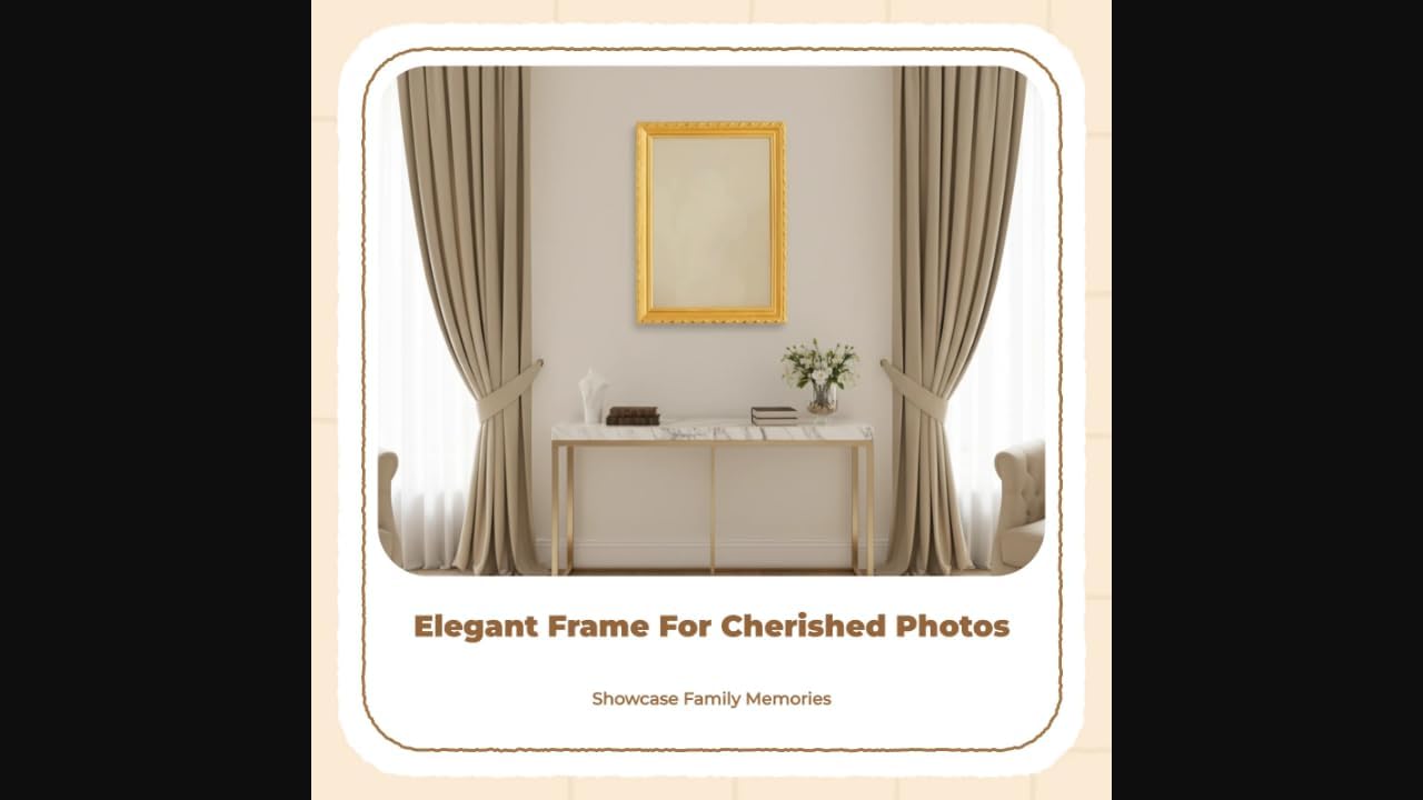 Sturdy wood picture frame multi-size picture frame desktop and wall display White 127x178cm