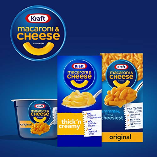 Kraft Thick 'N Creamy Macaroni & Cheese Dinner (24 Ct Pack, 7.25 Oz Boxes) #TOP6