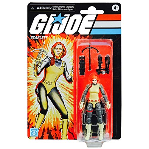 G.I. Joe Scarlett figura Hasbro 10cm muñeco militar coleccionismo