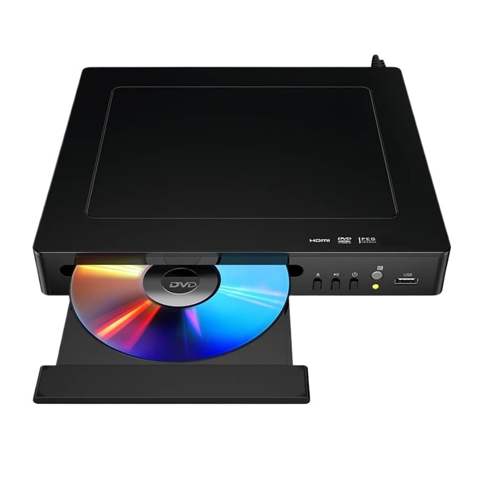 Lettore Dvd Lettore Dvd Salvaschermo da 3 Minuti Lettore Dvd CD Domestico Ad Alta Definizione