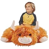 Pillow Pets Jumbo 30' Highland Cow