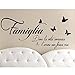 ADESIVI MURALI FRASI FAMIGLIA DOVE LA VITA COMINCIA WALL STICKERS FRASE CITAZIONE ADESIVO MURALE DECORAZIONE INTERNI StickerDesign - Misura 100 x 46 CM