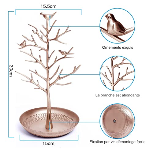 Birds - Espositore per orecchini, collane e