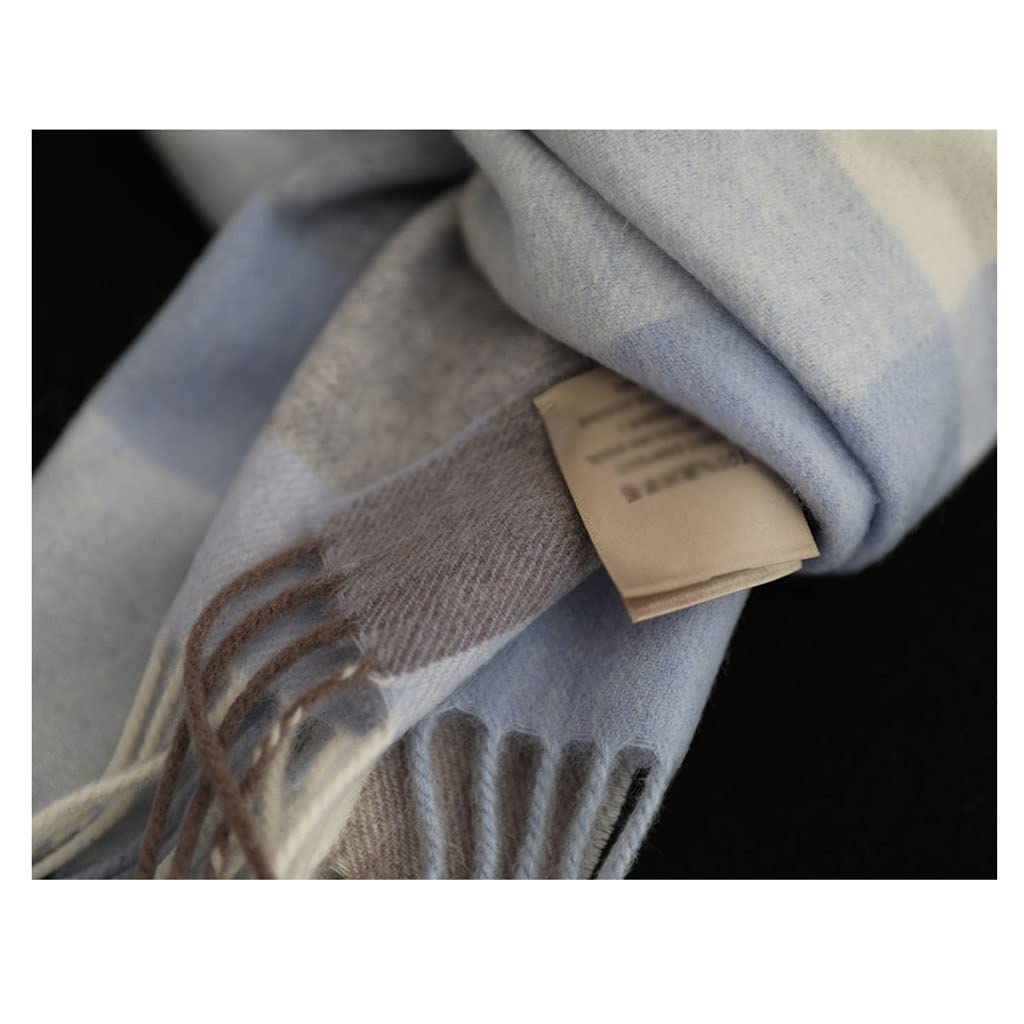 Sciarpa Invernale Elegante Sciarpina Confortevole sciarpa di lana calda moda plaid donne sciarpe inverno scialle caldo e avvolgere la nappa lunga femminile Calda