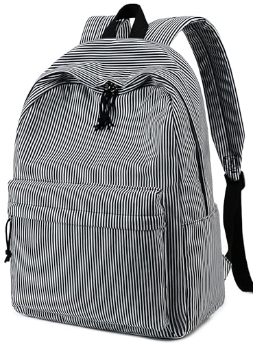 Image of BTOOP School Backpack for Teens Large Corduroy Bookbag Lightweight 15.6 inch Laptop Bag for Girls Women Casual High School College