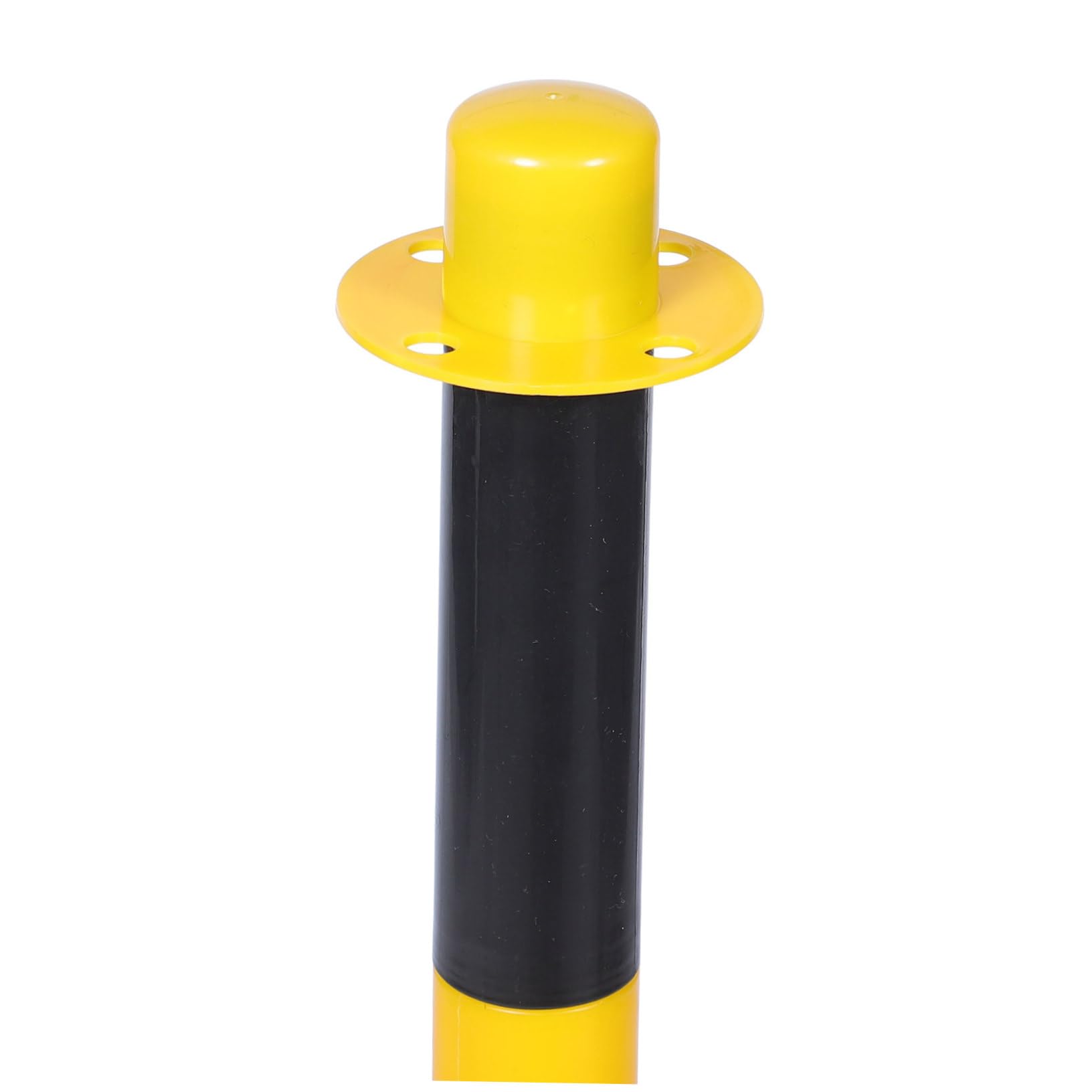VALICLUD 2 Piezas Cono de Tráfico de Seguridad con Base Rellenable y Delineador de Advertencia Amarillo y Negro para Formación y de Estacionamiento Resistente y Desmontable
