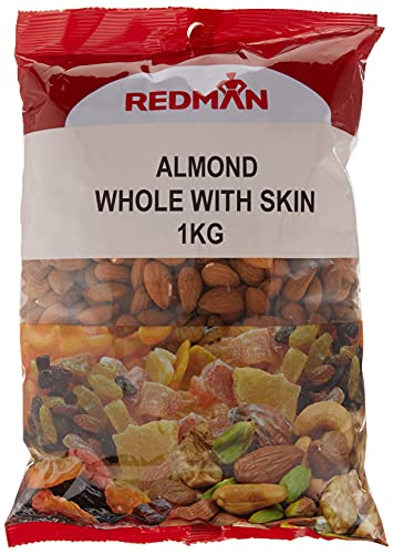 RedMan Whole Almond With Skin 1Kg