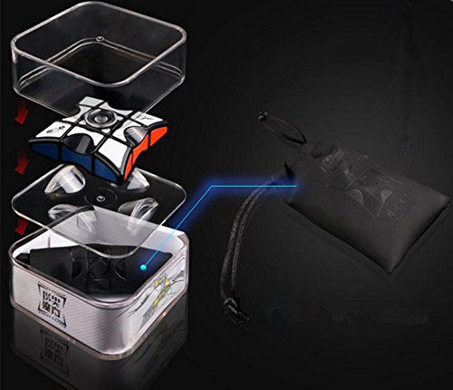 Cuberspeed Qy Toys 1X3X3 Super Floppy Black Magic Cube 3X3X1 Speed Cube #TOP4