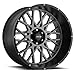 VIS-VOR 8x180 24" Inch 4 Wheels Rims 412 24x12-51mm Grey Black