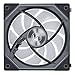 Lian Li UNI Fan SL-Infinity 120 - Triple Pack (Reverse Blade) ARGB Fan-Daisy-Chain Design-Infinity Mirror-Cable Management-Customizable Lighting Effects w/Controller- Black (12RSLIN3B)
