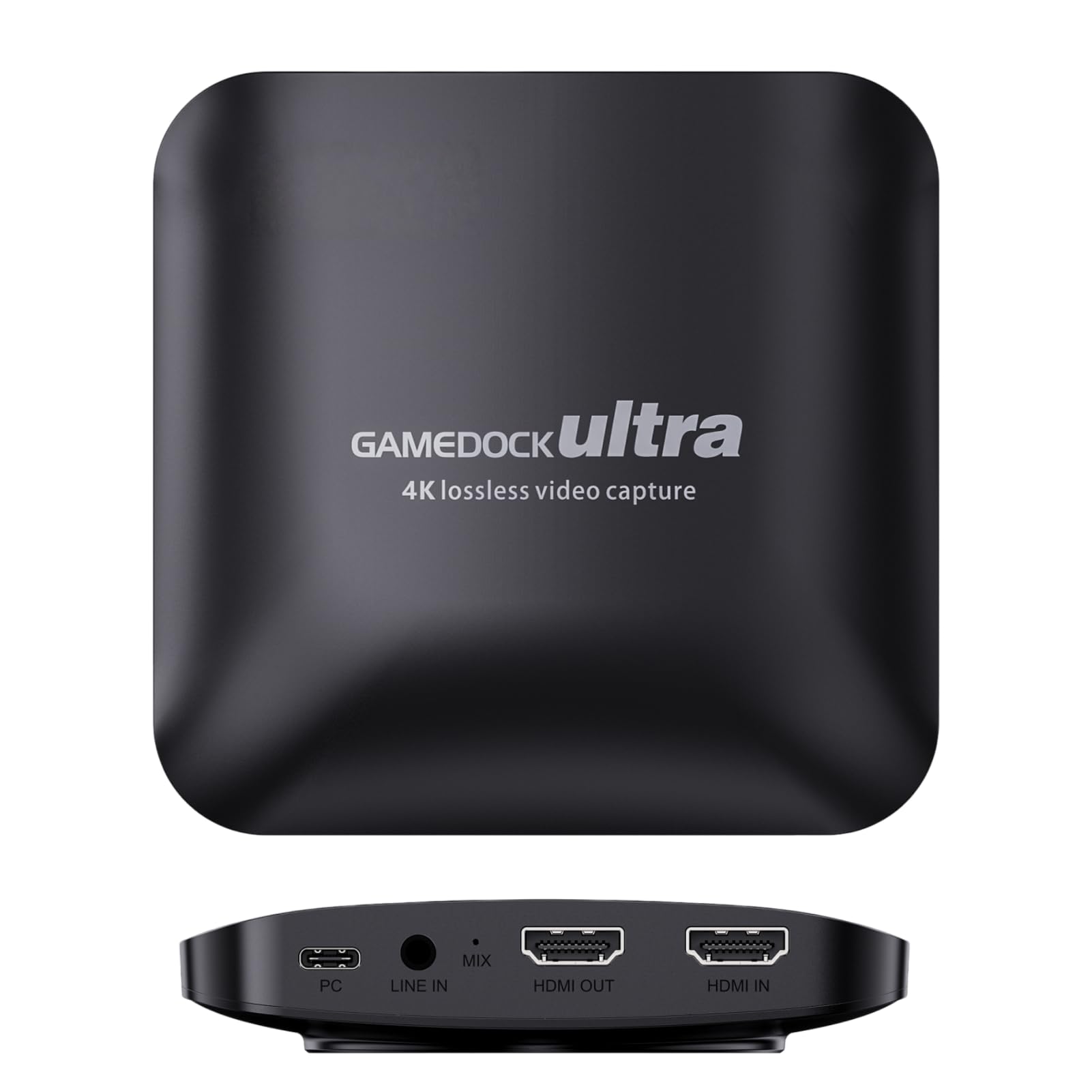 PUSOKEI Tarjeta de Captura de Vídeo HDMI USB C, 4K 60Hz HDR HDMI a USB3.0 Tipo C Tarjeta de Captura de Grabación de Vídeo para Grabación de Transmisión en de PC