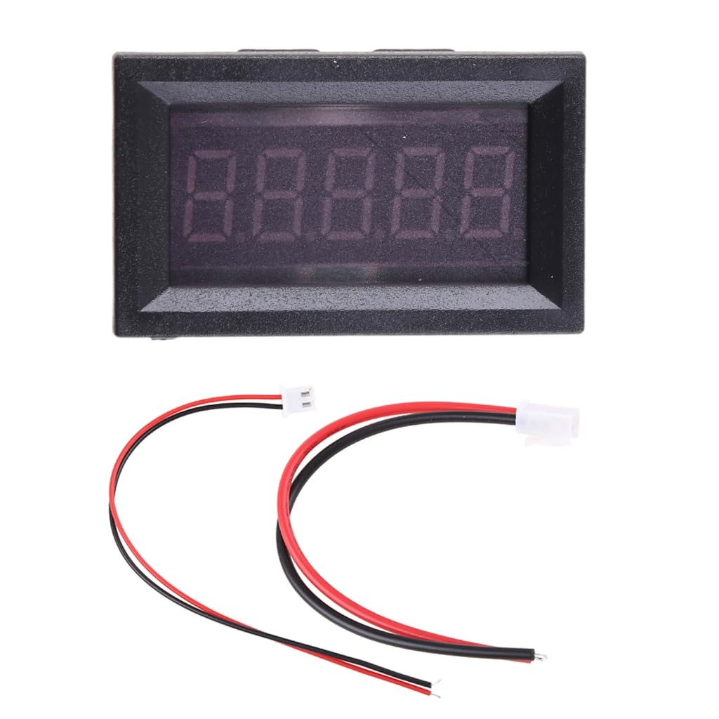 Elnwnnkc 4-30V LED Digital Voltmeter Ammeter Car Motocycle Current Meter Detector Tester Monitor