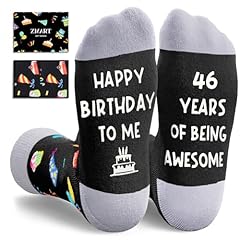 Happy Birthday to Me 46 Black