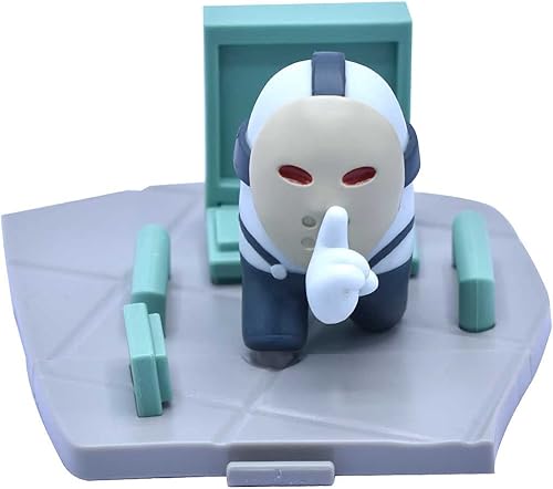 Miniatura 6 de Just Toys LLC Among US 4″ Figura de acción para construir y armar – Bolsa ciega coleccionable (1-en-24 que brilla en la oscuridad rara)