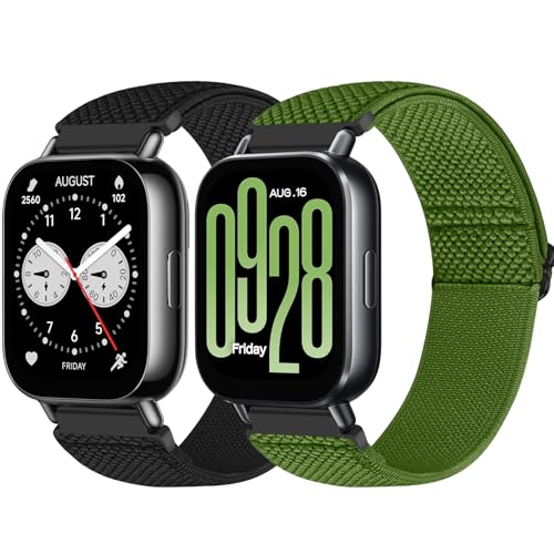 [Bcuckood] �L�k���r���v�o���h Redmi Watch 5 Active/Redmi Watch 5 Lite �����p�X�g���b�v ���f�B�[�X �����Y 22mm �N�C�b�N�����[�X���[�v ���߉\���X�g�o���h�A�N�Z�T���[