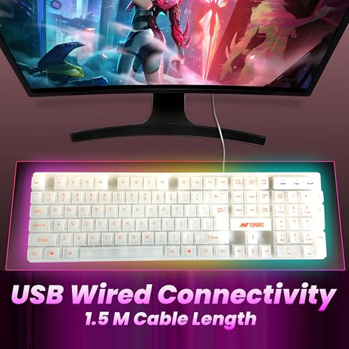 Ant Esports MK1720 Pro Transparent Gaming Keyboard - Image 7