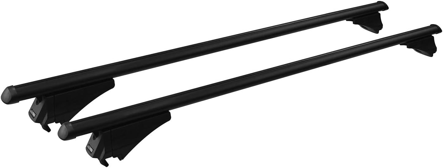 MENABO 000086000000 Tiger Roof Bars, Black