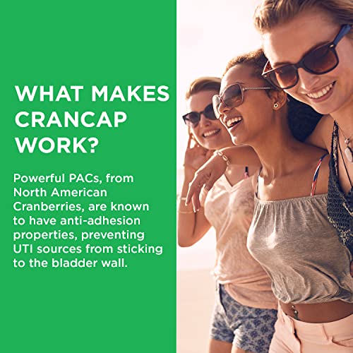 Crancap Cranberry Pills For Urinary Tract Health - 30 Count, 36Mg Of Potent Pacs - Cranberry Extract Helps Cleanse & Protect The Urinary Tract From A Uti - Non-Gmo, Vegan And Gluten-Free #TOP3