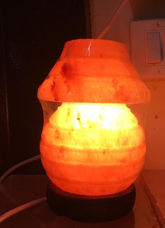 Naturo Healthplus Mushroom Salt Lamp for Purification and Kids Room