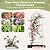 HIHADUUM 2 Pack 70.8" H x 19.7" W Arched Metal Garden Trellis for Climbing Plants Outdoor - Tall Rust-Resistant Decorative Climbing Rose Trellis Perfect for Roses, Vines, Vegetables, Flowers, Black