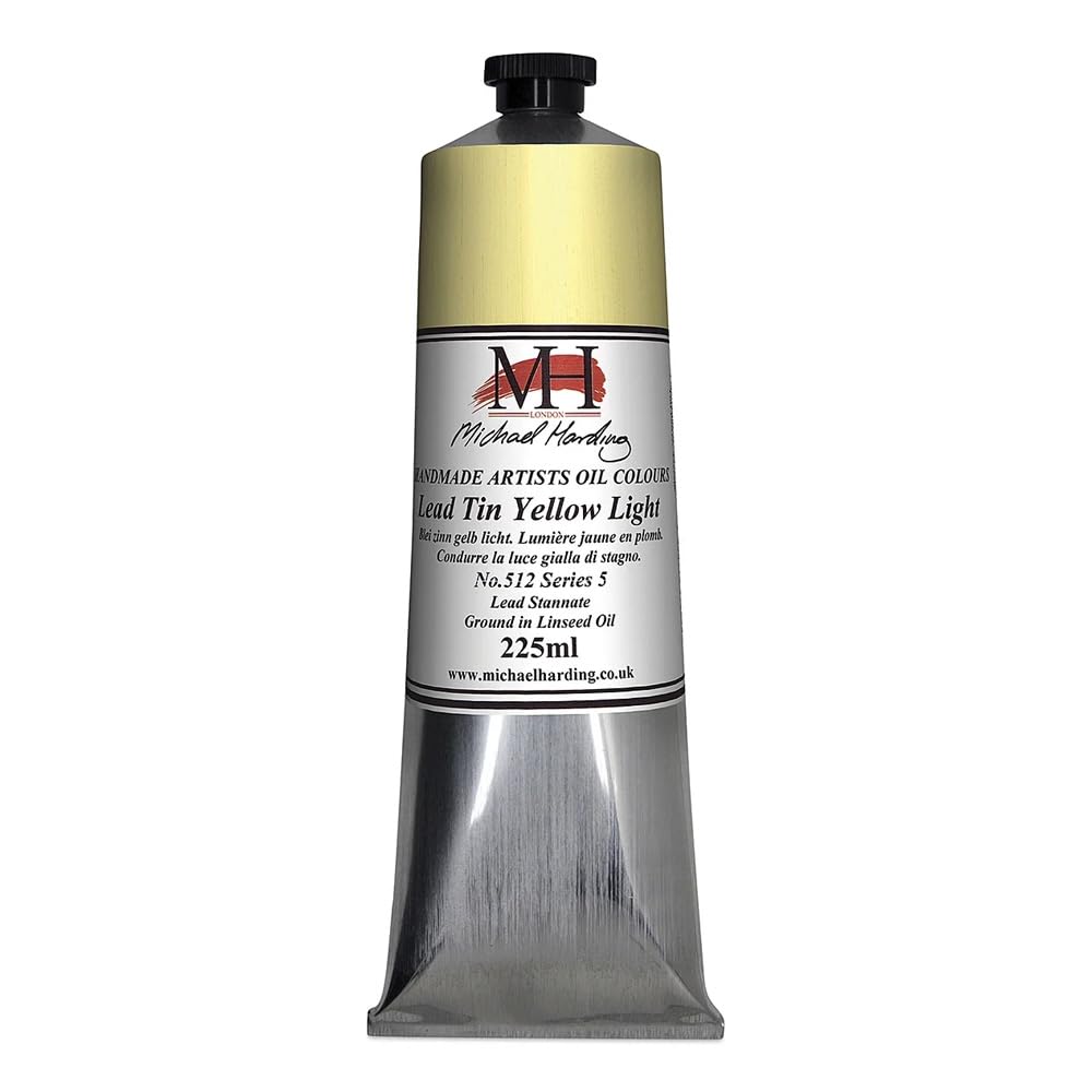 Michael Harding Yellow : Oil Paint : 225Ml : Ochre