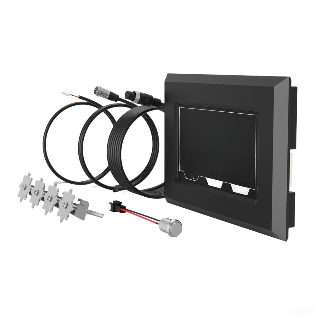 Pantalla LCD de 4,3 pulgadas para placa de protección, voltaje de 4,3