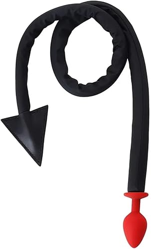 Enchufe anal de metal con látigo sexy de piel sintética para cosplay, juguetes sexuales para adultos, productos sexuales para mujeres y hombres,