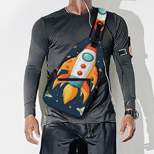 Mochila bandolera casual de viaje y senderismo para mujer y hombre miniatura 7